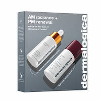 Набір Dermalogica AM Radiance + PM Renewal — Дует для сяяння та відновлення шкіри