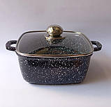 Каструля з кришкою Styleberg ST3026 20 см 3 л сіра, фото 2