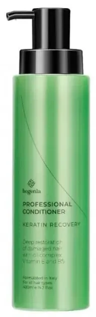 Професійний кондиціонер для волосся Bogenia Кератинове Відновлення (400мл.)
