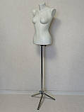 Жіночий торс білий на тринозі "Наташа", фото 3