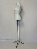 Жіночий торс білий на тринозі "Наташа", фото 4