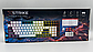 Клавіатура XSTRIKE XS-1030 МЕХАНІЧНА RGB USB 100 keys, фото 2