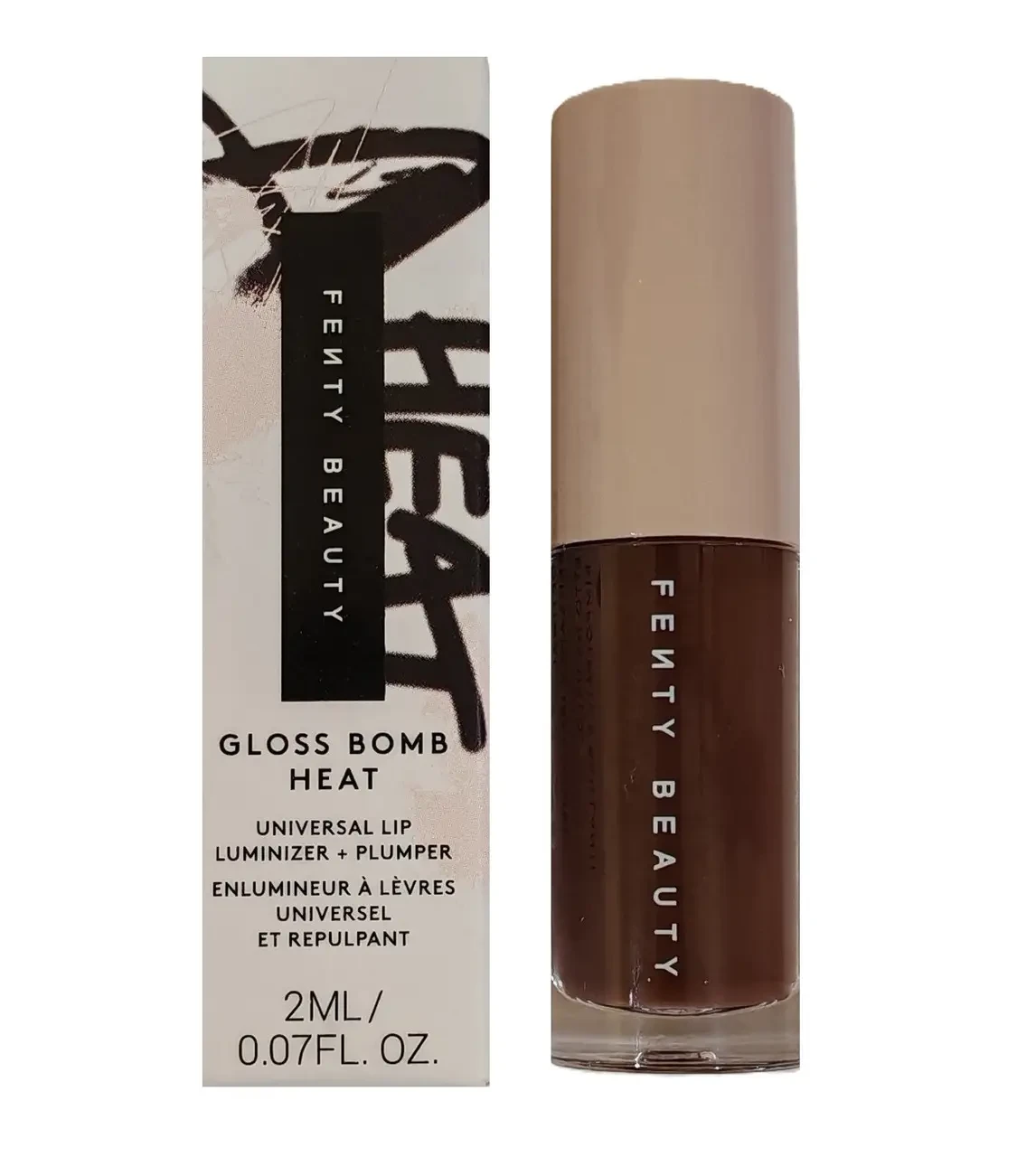 Блиск-плампер для губ Fenty Beauty By Rihanna Gloss Bomb HEAT відтінок 04 Hot Chocolit, 2 ml, фото 1