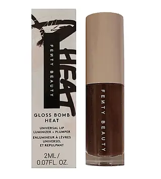 Блиск-плампер для губ Fenty Beauty By Rihanna Gloss Bomb HEAT відтінок 04 Hot Chocolit, 2 ml