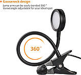 Настільна гнучка лампа LED Clip Desk Lamp LEPOWE, фото 2