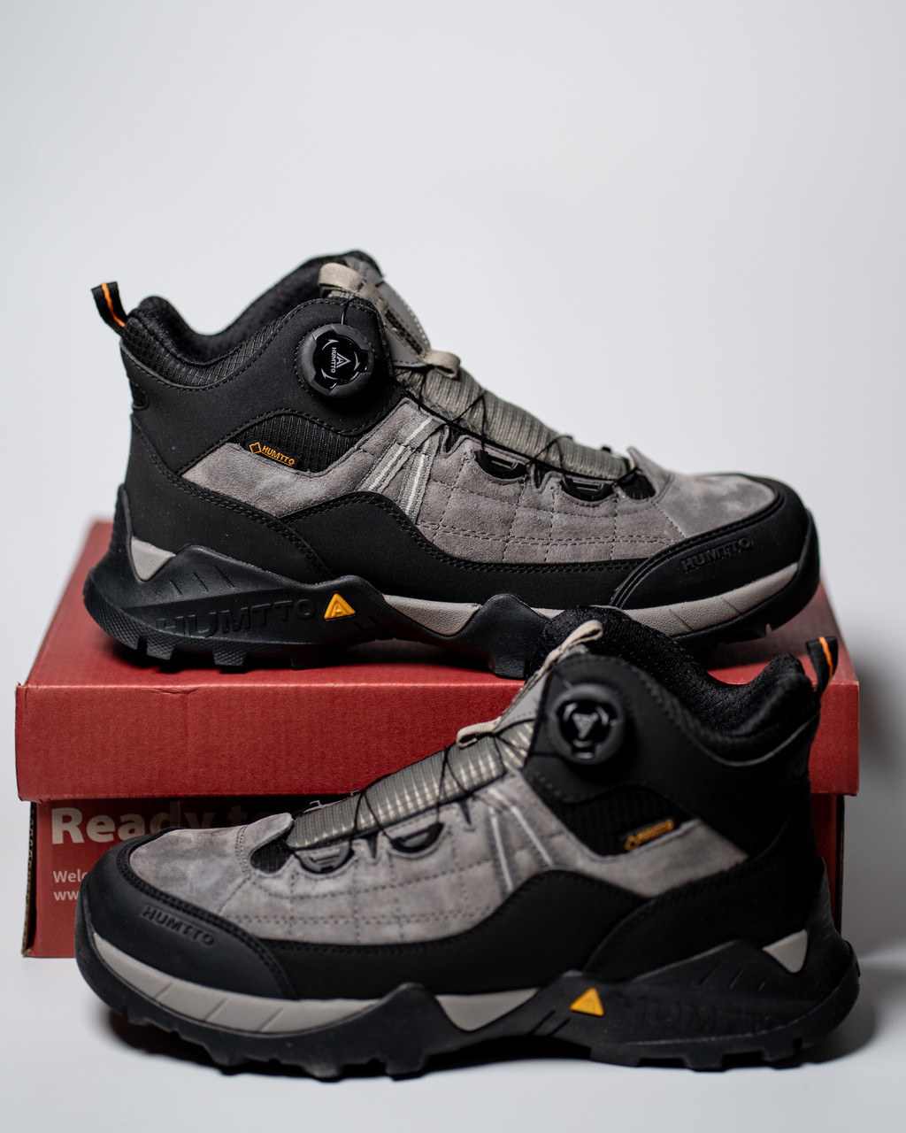 Чоловічі черевики Humtto Waterproof 250366A1 Grey сірі водонепроникні