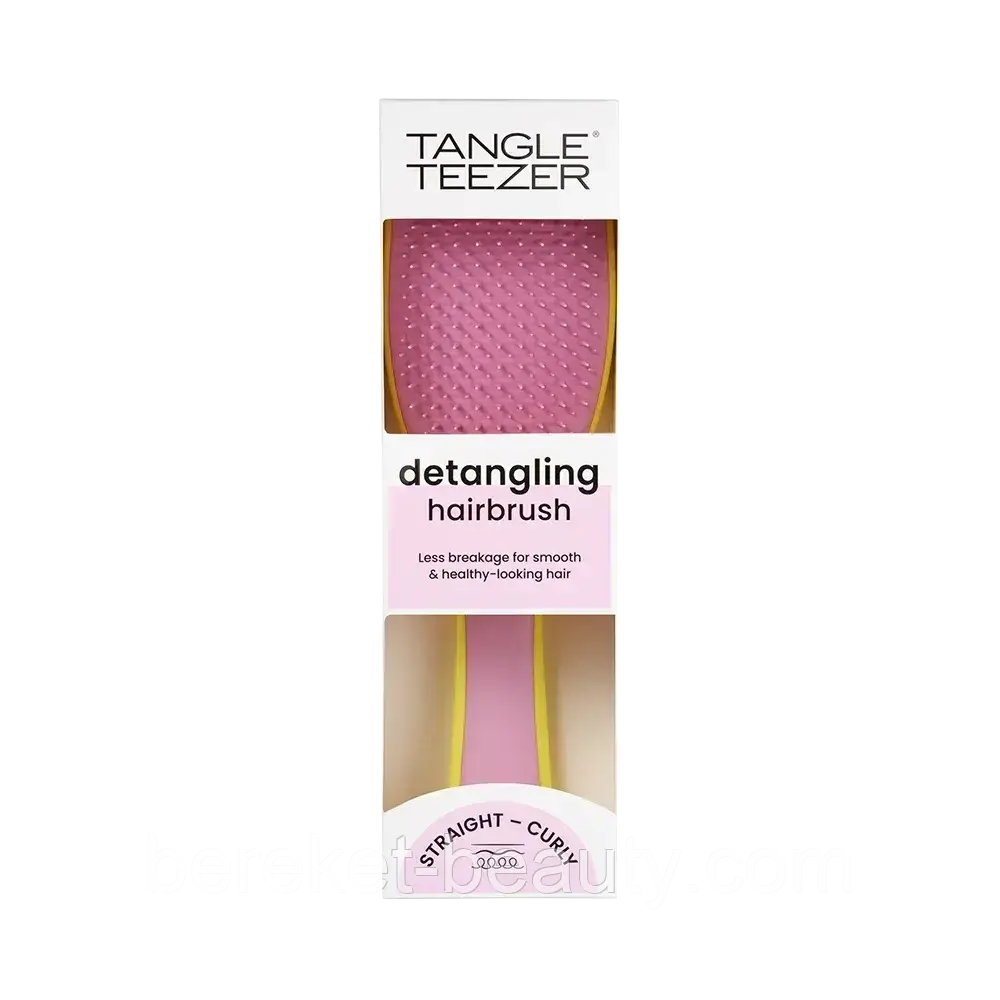 Щітка для волосся Tangle Teezer The Ultimate Detangler Hyper Yellow & Rosebud, фото 1