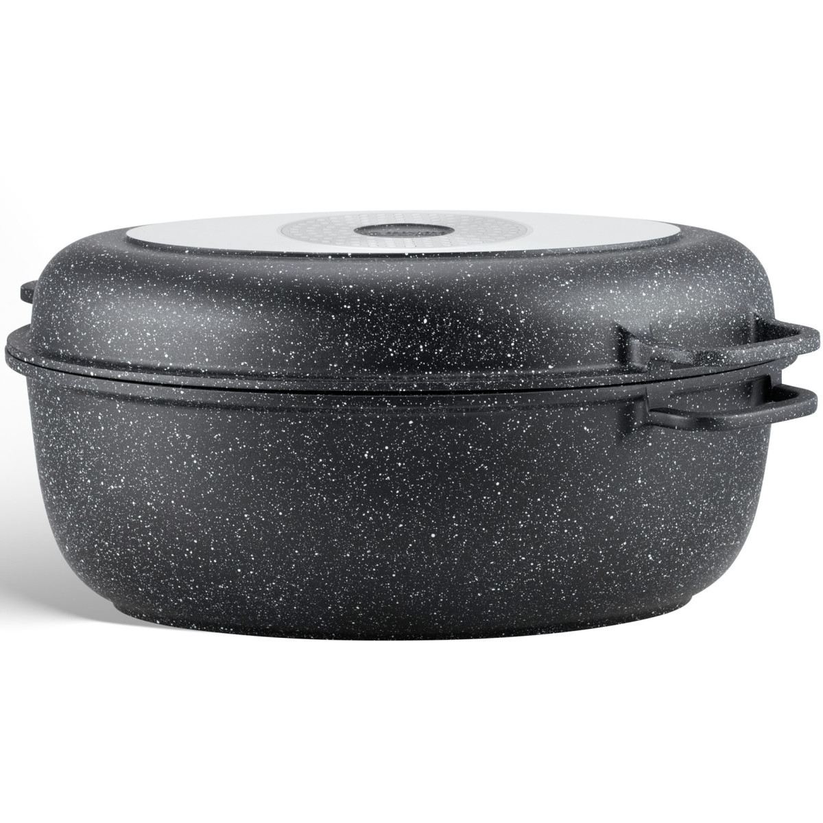 Гусятница с крышкой Edenberg EB-9172 38 см 8 л, фото 1