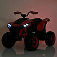 Дитячий електроквадроцикл Quad XM652 (червоний колір) 24V з пультом керування, фото 9