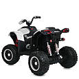 Дитячий електроквадроцикл Quad XM652 (білий колір) 24V з пультом керування, фото 5