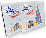 Новорічні паперові серветки до столу Sharm 33х33 20шт в асортименті, фото 3