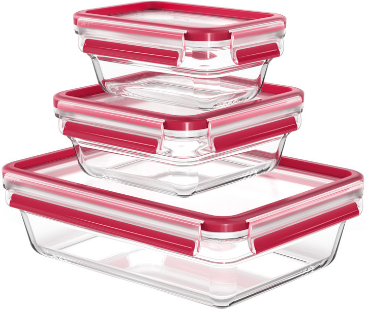 Набір контейнерів харчових Tefal Master Seal N1050910 3 предмети, фото 1