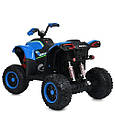 Дитячий електроквадроцикл Quad XM652 (синій колір) 24V з пультом керування, фото 4