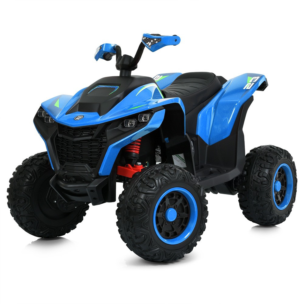 Дитячий електроквадроцикл Quad XM652 (синій колір) 24V з пультом керування, фото 1