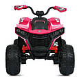 Дитячий електроквадроцикл Quad XM652 (рожевий колір) 24V з пультом керування, фото 6