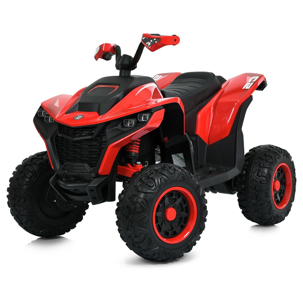 Дитячий електроквадроцикл Quad XM652 (червоний колір) 24V з пультом керування, фото 1