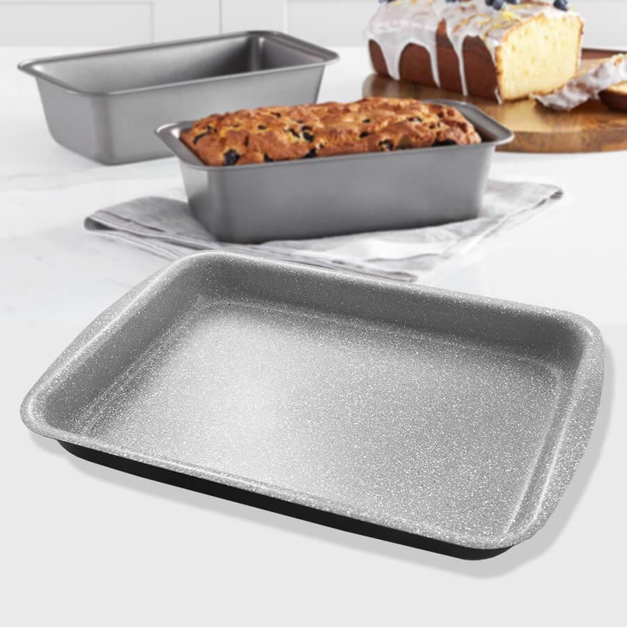 Форма для випікання Maestro MR-1117-33 33x23x4 см сірий, фото 1