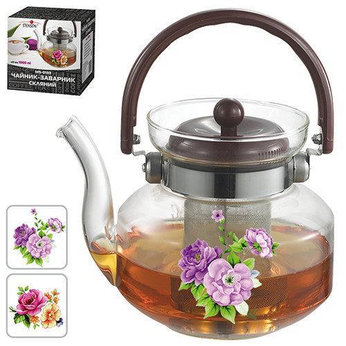 Чайник заварник 1 л Stenson MS-0133, фото 1