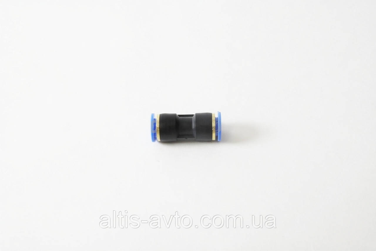 З'єднання аварійне пряме пластик 12*12mm D12xD12, фото 1