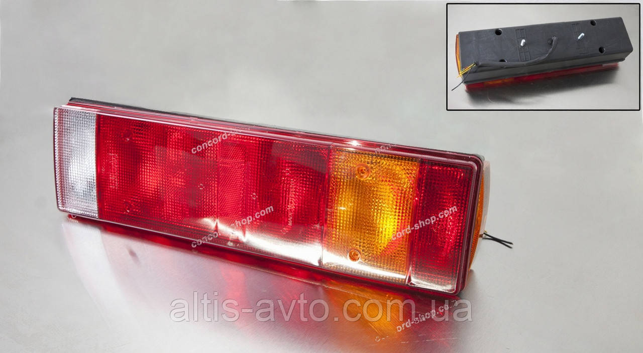 Ліхтар задній правий 1284212 465 x 130 x 85 M8 (157) (mm), фото 1