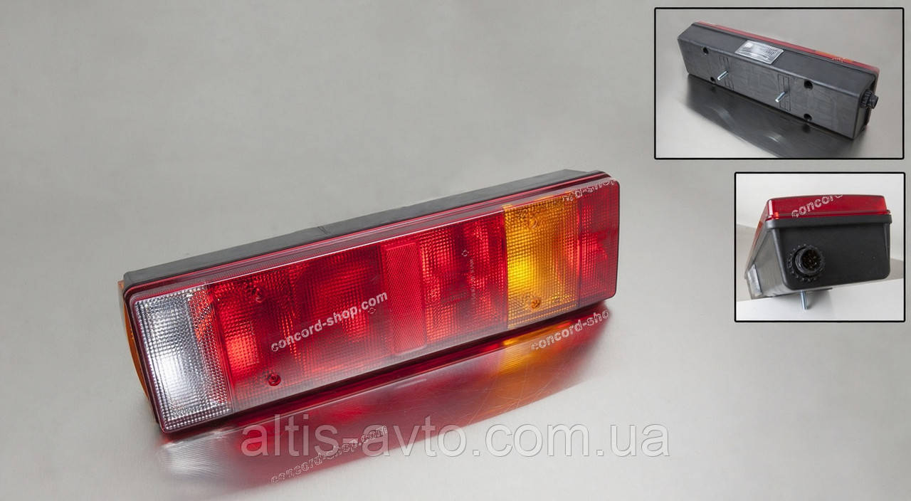 Ліхтар задній лівий 1625985 465 x 130 x 85 M8 (157) (mm), фото 1