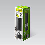 Електричний подрібнювач для солі та перцю Maestro MR-1618 6х18 см чорний, фото 3