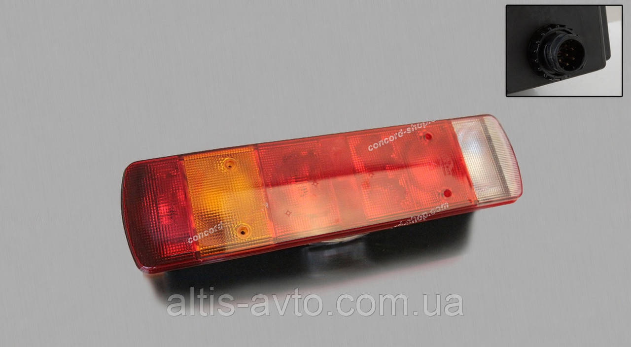 Ліхтар задній лівий 515 x 130 x 81 M8 (157) (mm), фото 1