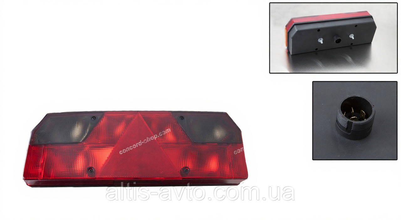 Ліхтар задній правий 422 x 148 x 89 M8 (161) (mm), фото 1