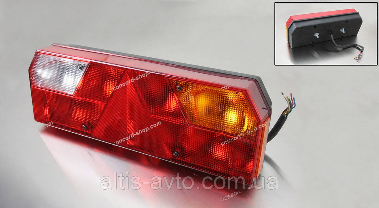 Ліхтар задній правий 422 x 148 x 89 M8 (161) (mm), фото 1