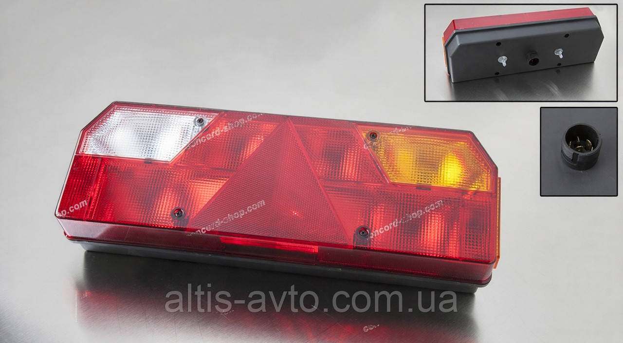 Ліхтар задній правий 422 x 148 x 89 M8 (161) (mm), фото 1