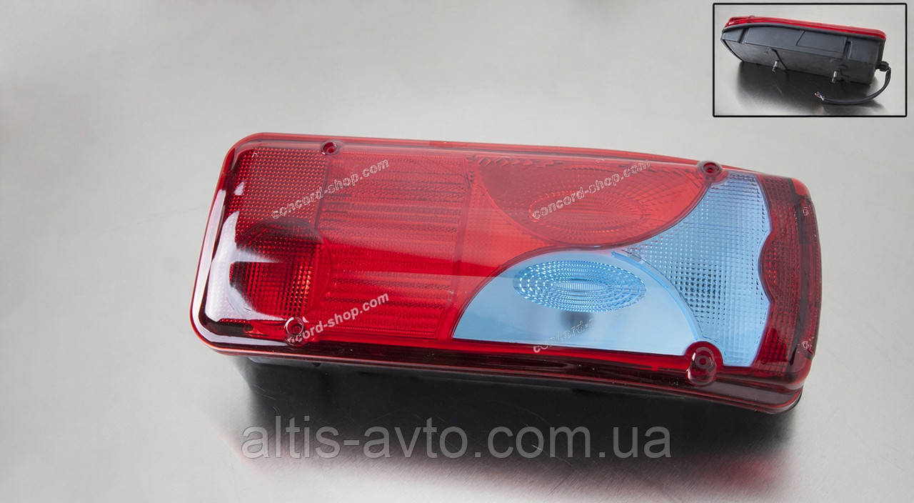 Ліхтар задній правий 8125225-6545 400 x 161 x 87, M8 (151.5) (mm), фото 1