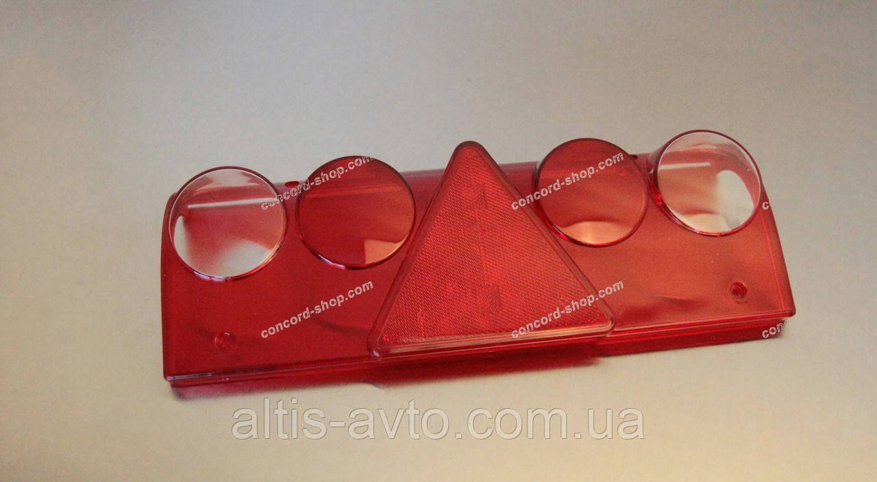 Скло ліхтаря заднього пластик 423 x 149.3 (mm), фото 1