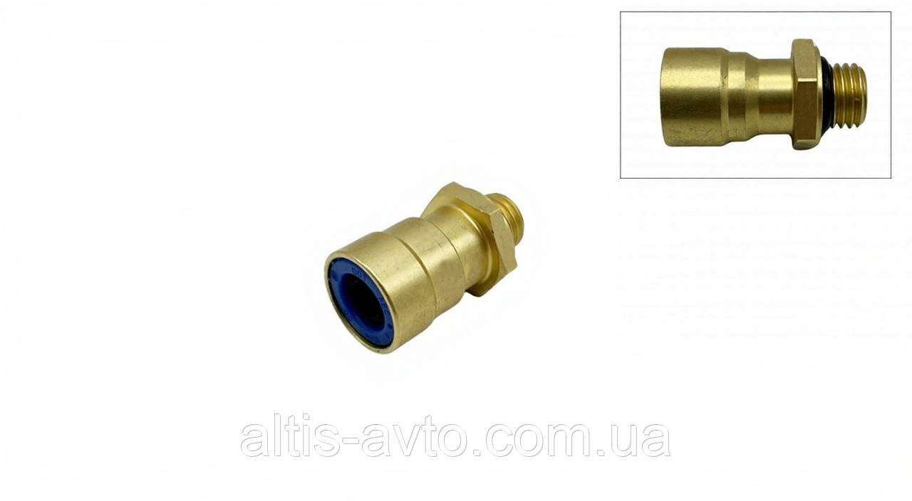 Фіттинг прямий мет/пластик WABCO 8938000072 M12-D8, фото 1