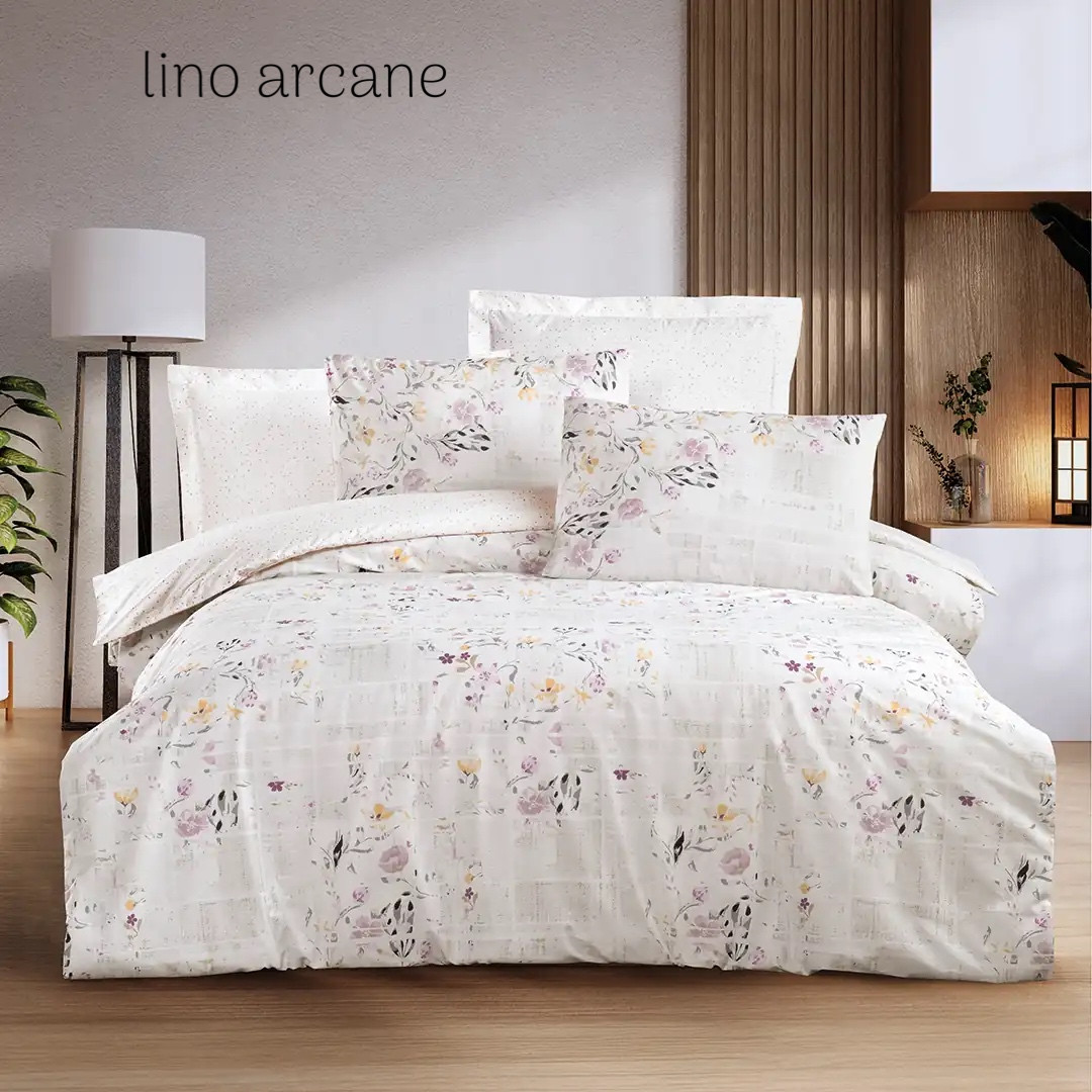 Постільна білизна Altinbasak  євро розмір ранфорс Lino arcane, фото 1