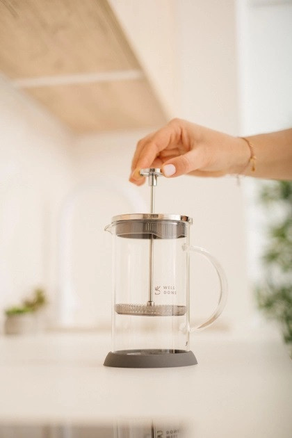 Френч-прес Well Done WD-8036B 600 мл, фото 1