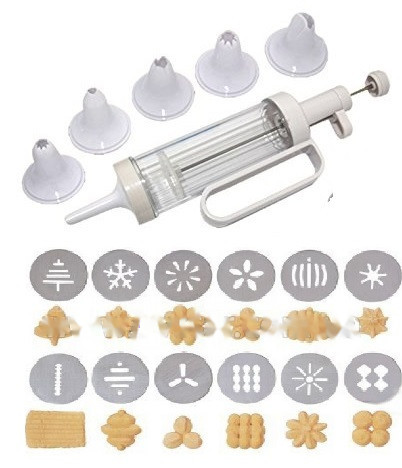 Шприц кондитерський з насадками Frico FRU-1051 19 предметів, фото 1