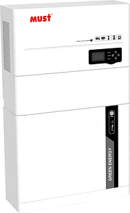 Модульна система накопичення енергії Must HBP18-5548ES (інвертор 5.5 кВт + АКБ 5.1 кВт/год)