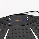 Віброплатформа з 2 еспандерами + пульт, до 150кг / Фітнес платформа для вправ на все тіло, фото 9