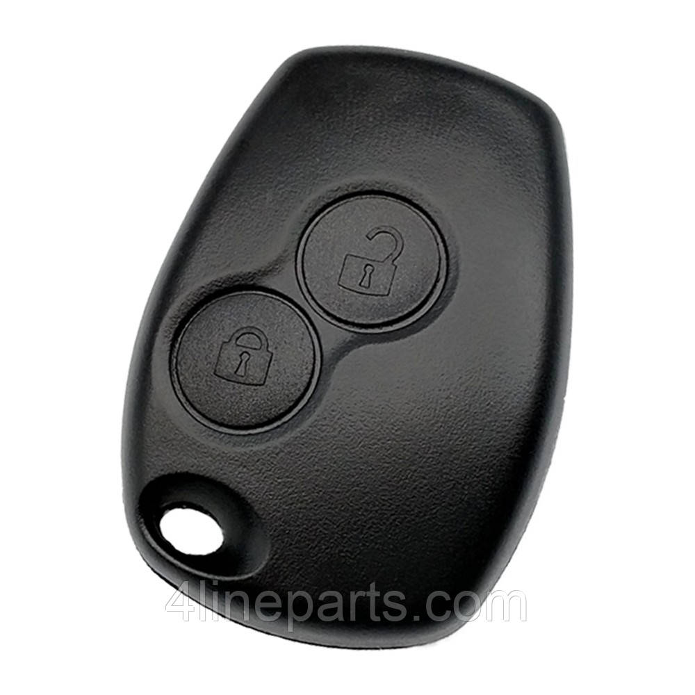 Корпус ключа Clio Renault 2 кн 9/3mm, фото 1