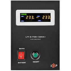 1050Вт Джерело безперебійного живлення, 24В, LPY-B-PSW-1500VA+ / Перетворювач напруг з чистою синусоїдою / ДБЖ підлоговий