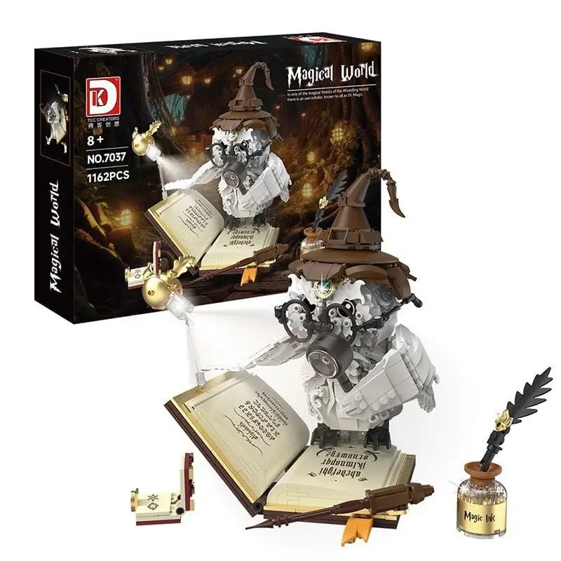 Конструктор 7037 Harry Potter Гаррі Поттер Магічна сова з книгою 1162 деталей, фото 1