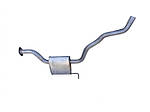 Резонатор Форд Сієрра (Ford Sierra) 84-93 1.6 kat (08.53) Polmostrow алюминизированный