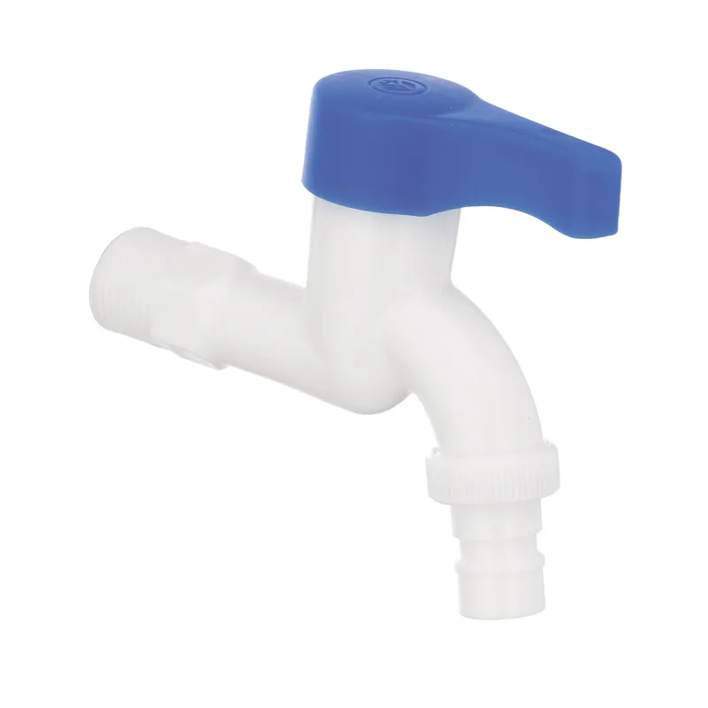 Кран для поливу пластиковий Mono-003 білий