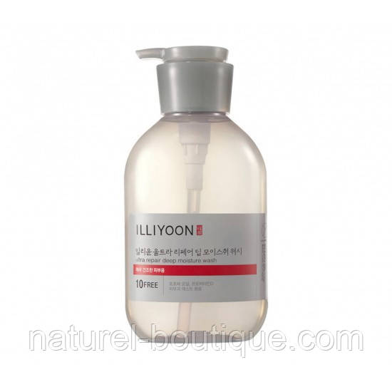 Гель Illiyoon для душу Ultra Repair Deep Moisture глибоке зволоження 500 мл, фото 1