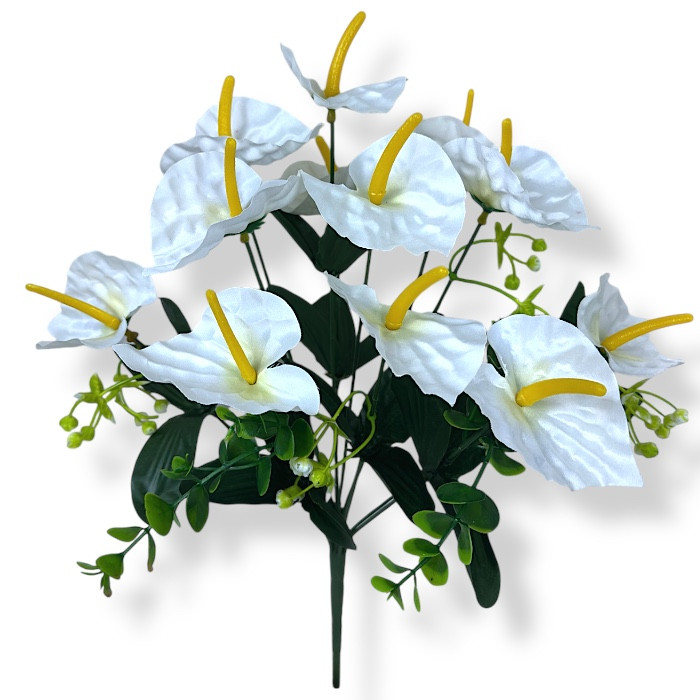 Штучні квіти букет калли Драго 12 голів, 40см, фото 1