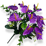 Штучні квіти букет калли Драго 12 голів, 40см, фото 2