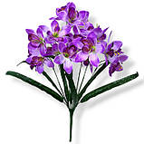 Штучні квіти букет орхідеї Тай, 50см, фото 2