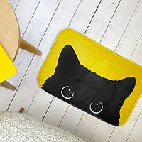Килимок у ванну Чорний котик