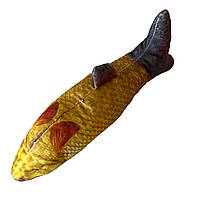 М`яка іграшка Риба антистрес Короп золотий сувенір подушка 38*8*15см (Р86495), фото 5