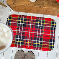 Килимок у ванну Шотландка